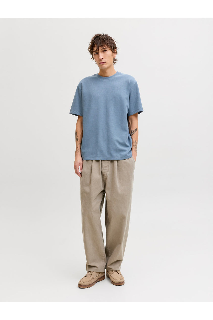 JACK&JONES JJEAUSTIN TEE SS NOOS 12278952 - Beyaz