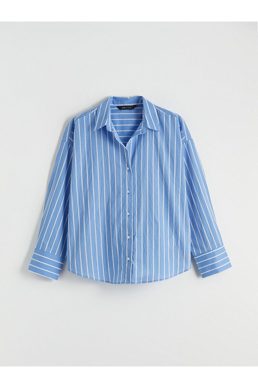 LCW KADIN S6K379B8 UK.GMK,SHIRTY-INDIGO - Mavi