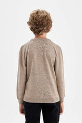 Defacto Çocuk Pullover A4992A8 - Bej
