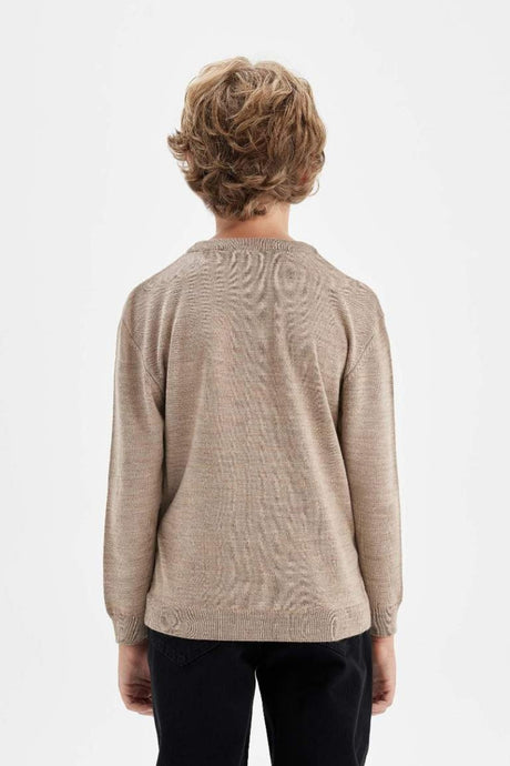 Defacto Çocuk Pullover A4992A8 - Bej