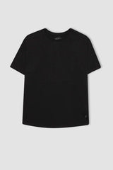 Defacto Kadın Short Sleeve T-Shirt B1161Ax - Siyah