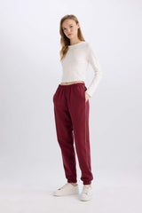 Defacto Kadın Trousers E5976Ax - Bordo