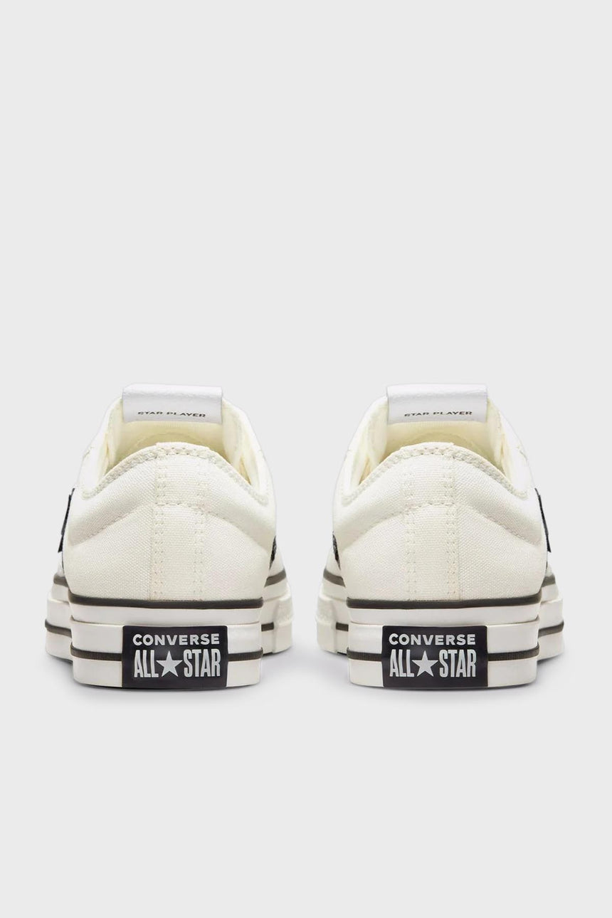 CONVERSE STAR PLAYER 76 A01608C.102 - Eskitilmiş Beyaz/ Siyah