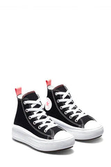 CONVERSE CHUCK TAYLOR ALL STAR MOVE COLOR POP PLATFORM 371527C.001 - Siyah/Pembe