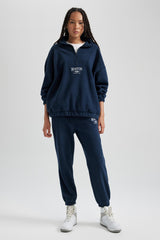 Defacto Kadın Trousers Y2650AZ - Koyu Lacivert