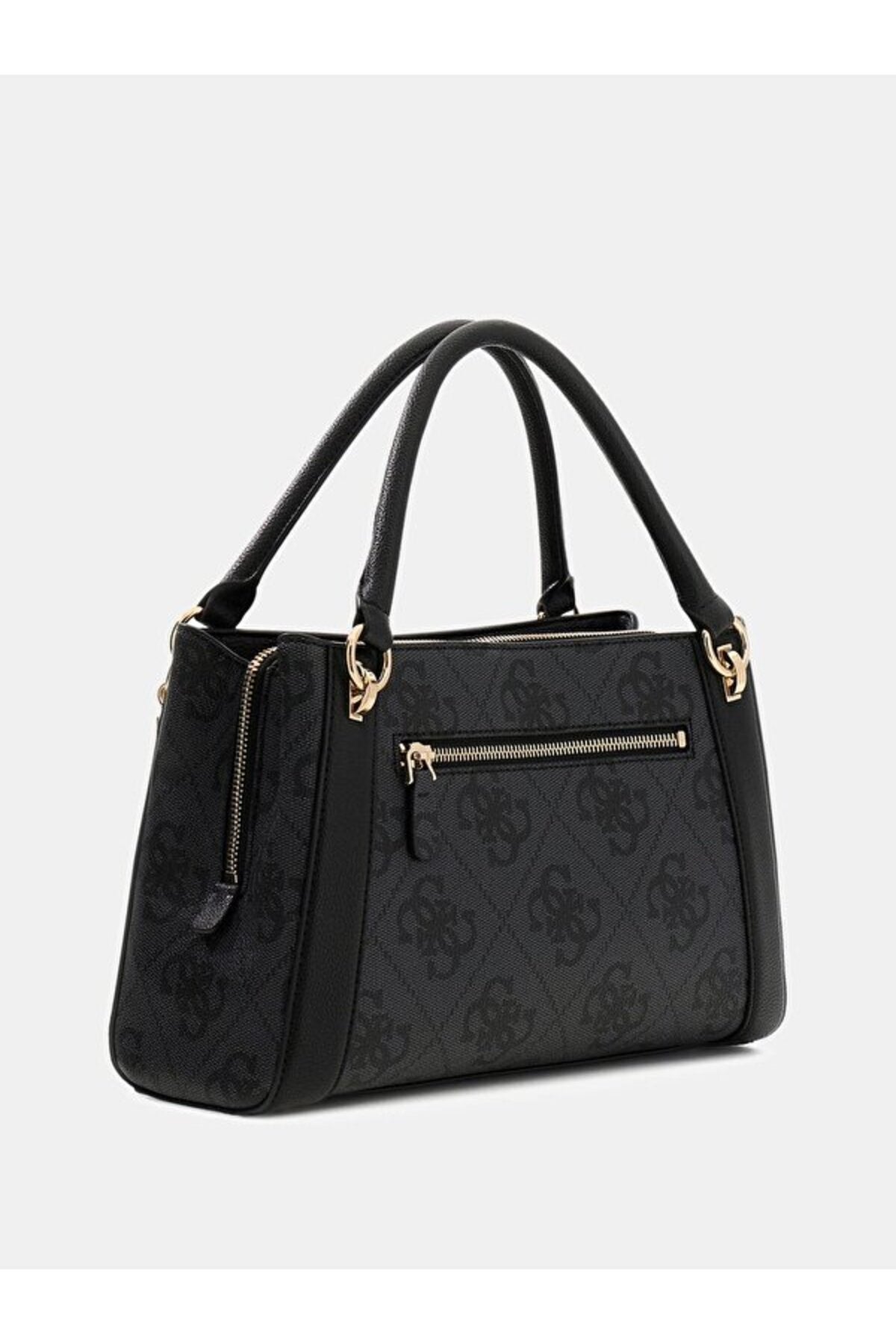 Guess Karnilla Logo Kadın El Çantası HWOS9901060 - Ekru / Krem