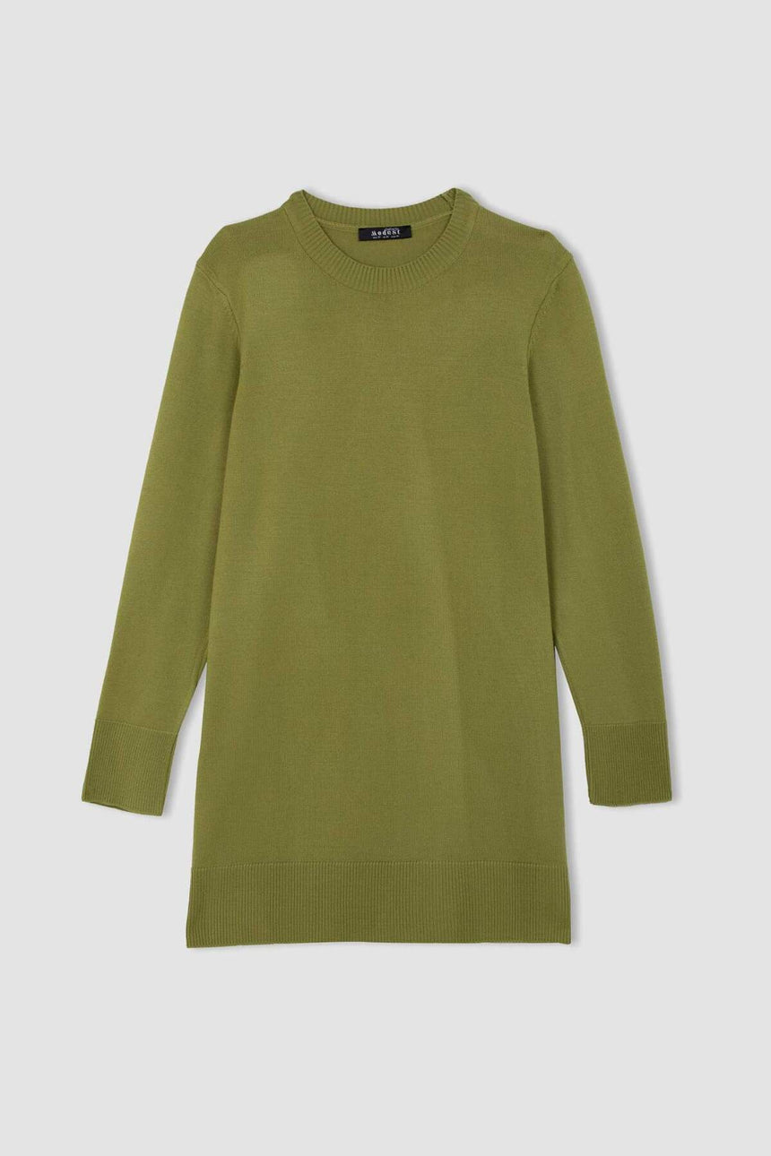 Defacto Kadın Tunic H3431Az - Zeytin Yeşili