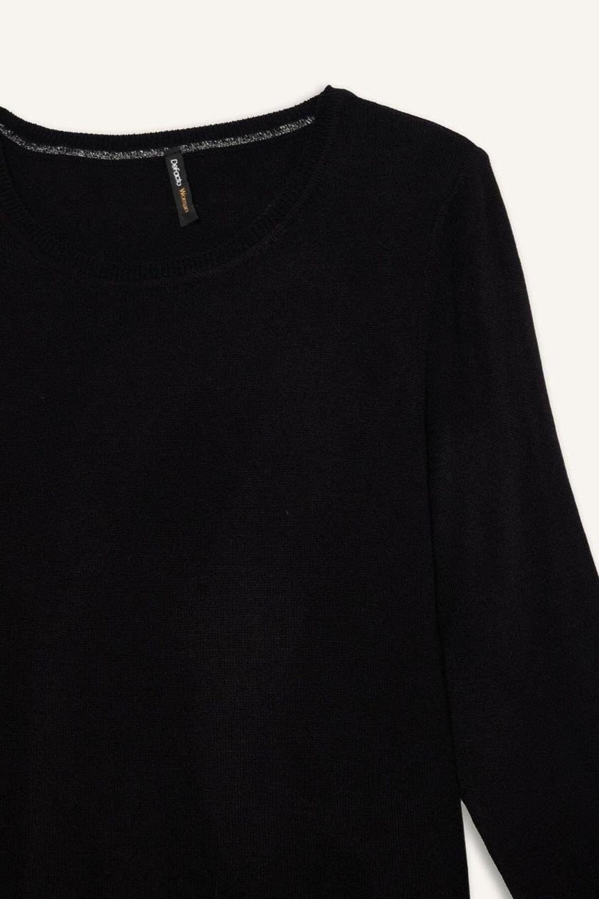Defacto Kadın Pullover F7091Az - Siyah
