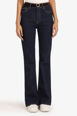 Defacto Kadın Trousers G6399AX - Mavi/Siyah