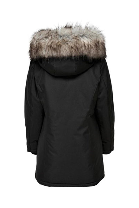 ONLY ONLNEWKATY PARKA LIFE OTW 15300633 - Siyah
