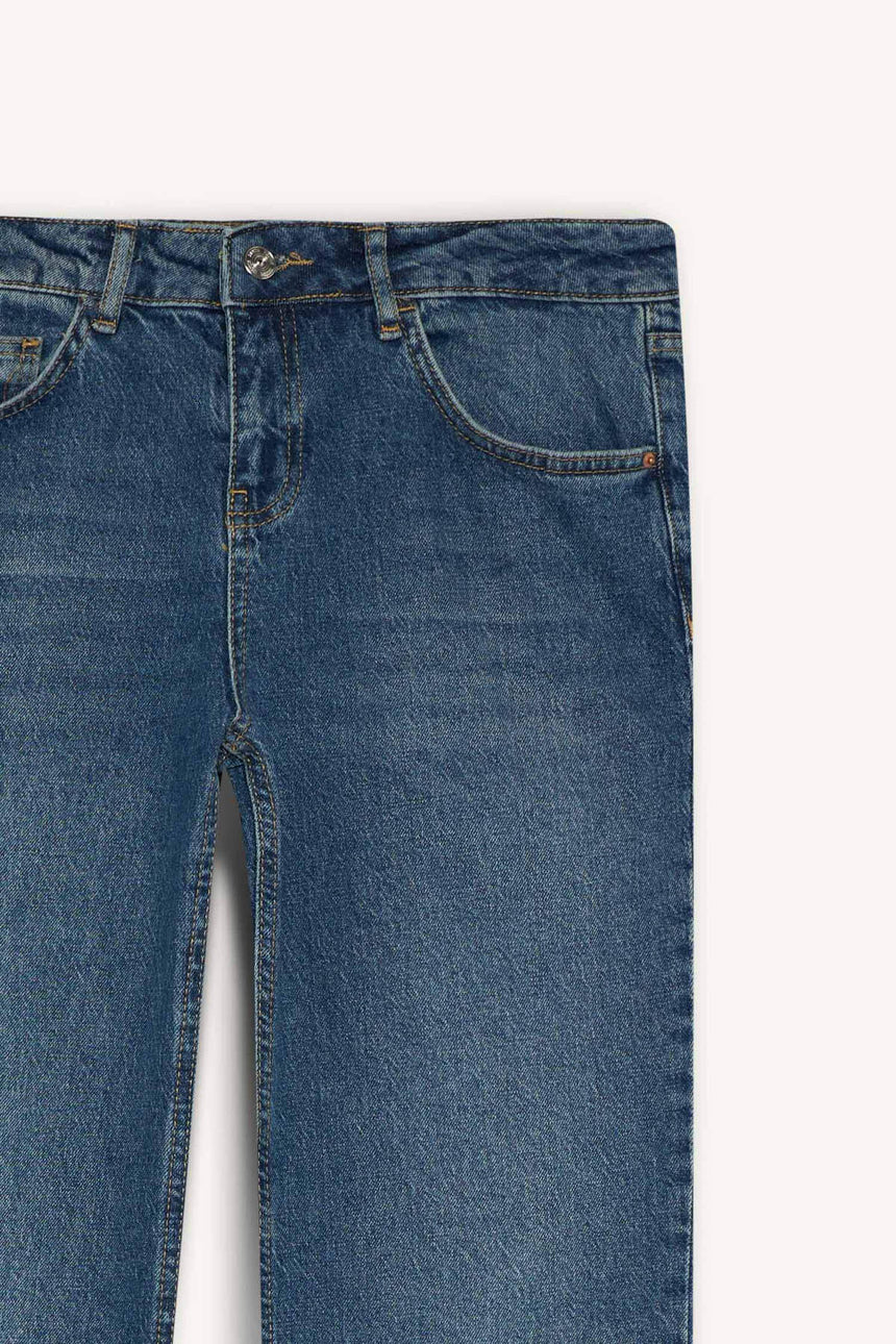 Defacto Kadın Trousers G1407AX - Mavi