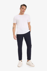 Defacto Erkek Short Sleeve T-Shirt M6606AZ - Beyaz