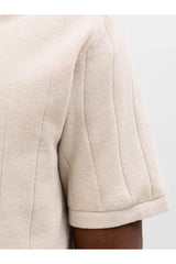 JACK&JONES PULLOVER MALE KNIT OCO100 12288418 - Bej/ Açık Gri