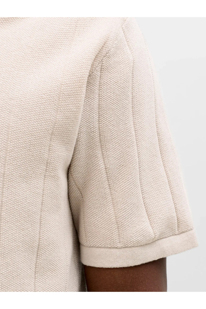 JACK&JONES PULLOVER MALE KNIT OCO100 12288418 - Bej/ Açık Gri
