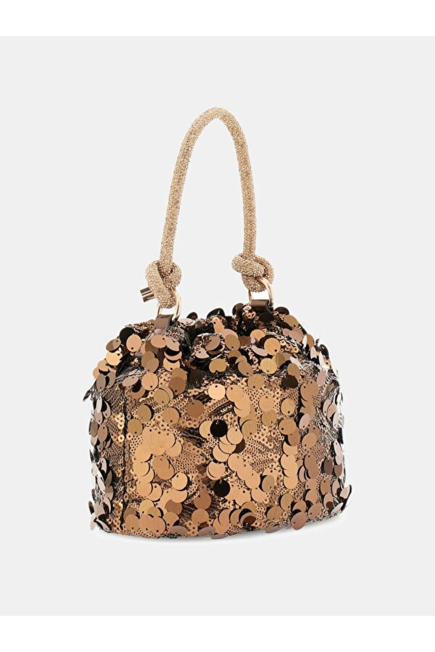 GUESS KADIN HOLIDAY SHINE TOP HA HWEG9538750 - Mavi