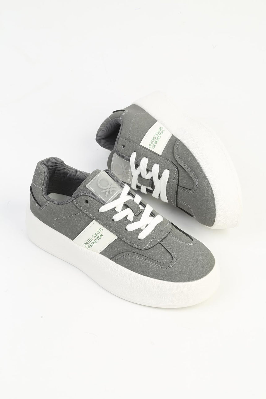 Benetton Kadın Zen Spor Ayakkabı Bn-11241 - Gri