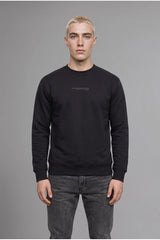 DeFacto Erkek Baskılı Sweatshirt X8282AZ - Siyah