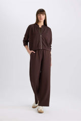 Defacto Kadın Trousers E5818Ax - Kahverengi
