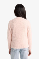 Defacto Çocuk Pullover Y2640A6 - Somon Rengi / Pembe / Turuncu