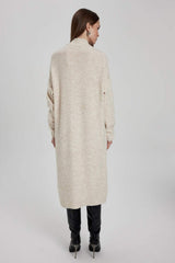 Defacto Kadın Long Sleeve Trico Dress Y2073Az - Ekru