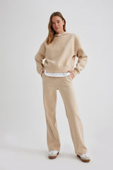 Defacto Kadın Trousers B8571Ax - Kum Beji