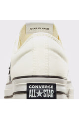 Converse Star Player 76 Premium Canvas A01608C.102 - Eskitilmiş Beyaz/ Siyah
