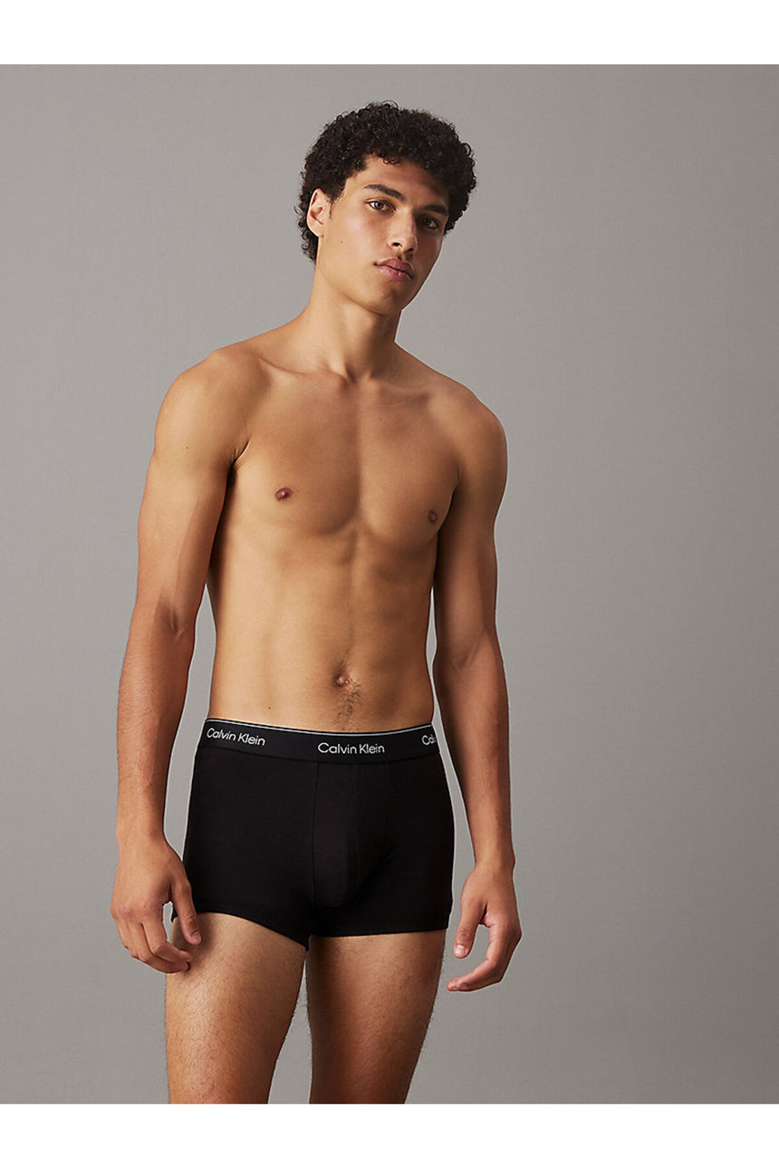 Calvin Klein Erkek RELAXED FIT TRUNK 3PK LV00NB4286 - Siyah