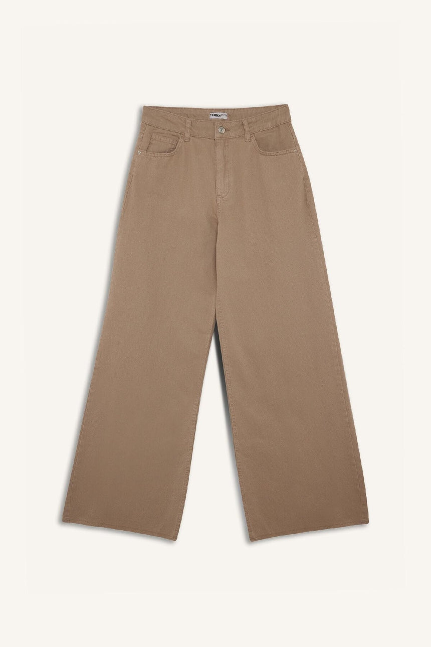 Defacto Kadın Trousers E4381Ax - Açık Kahve