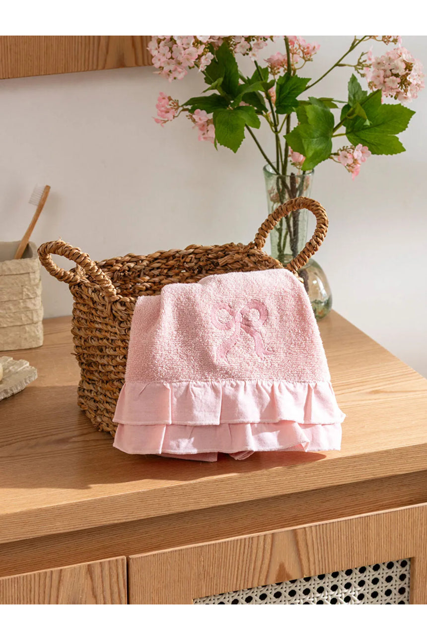 LCW HOME S61601B8 HVL,FIYONKRUFFLE-HVL-Y - Açık Pembe