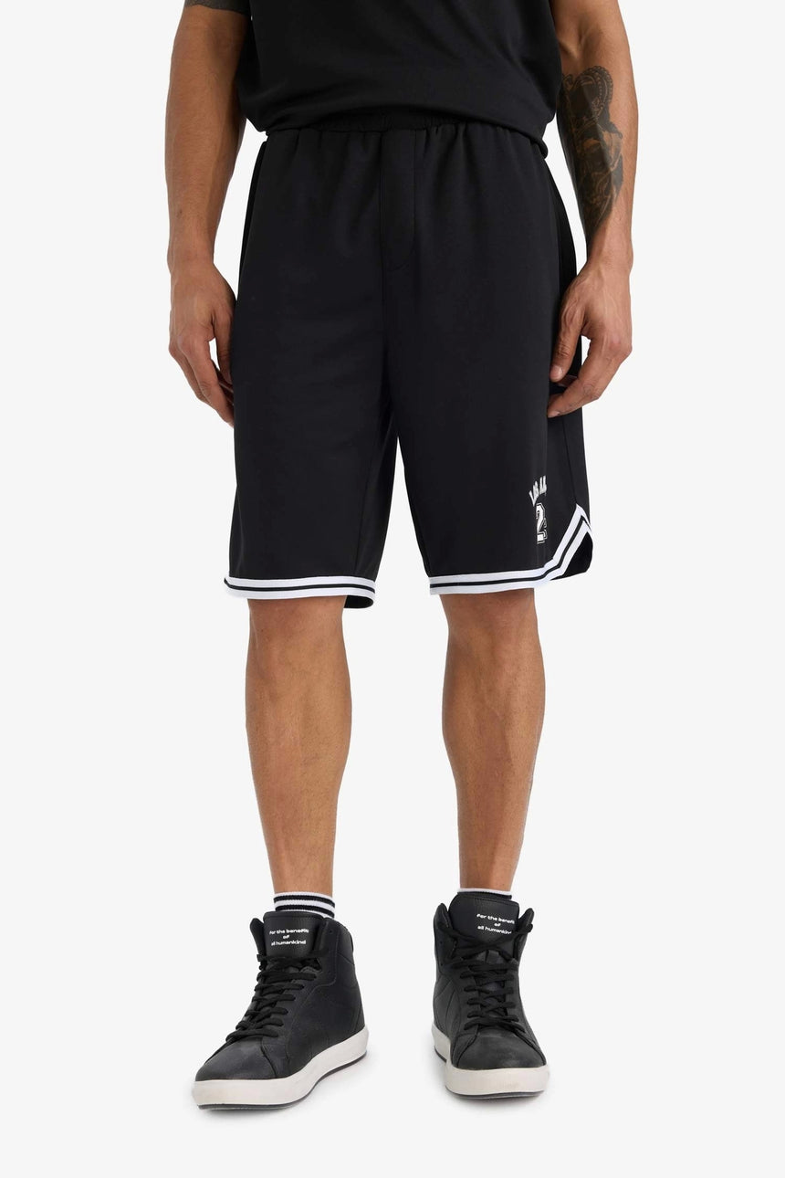 Defacto Erkek Knitted Short A1694Ax - Siyah