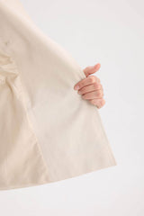 Defacto Kadın Trenchcoat B9705Ax - Kum Beji