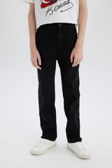Defacto Çocuk Trousers B5445A8 - Siyah