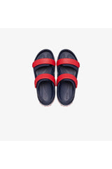 Crocs Crocband Cruiser Sandal T 209424 Unisex Sandalet - Lacivert Kırmızı