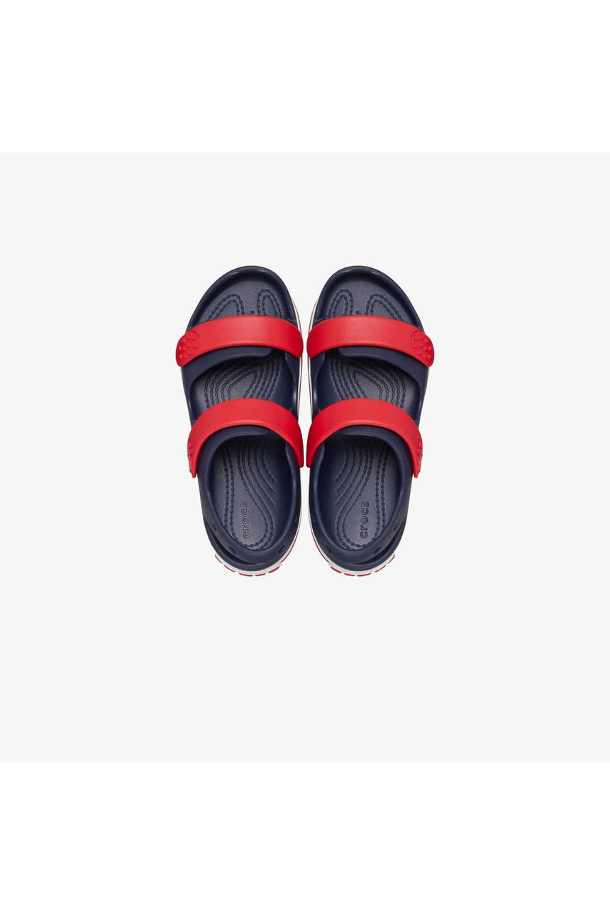 Crocs Crocband Cruiser Sandal T 209424 Unisex Sandalet - Lacivert Kırmızı