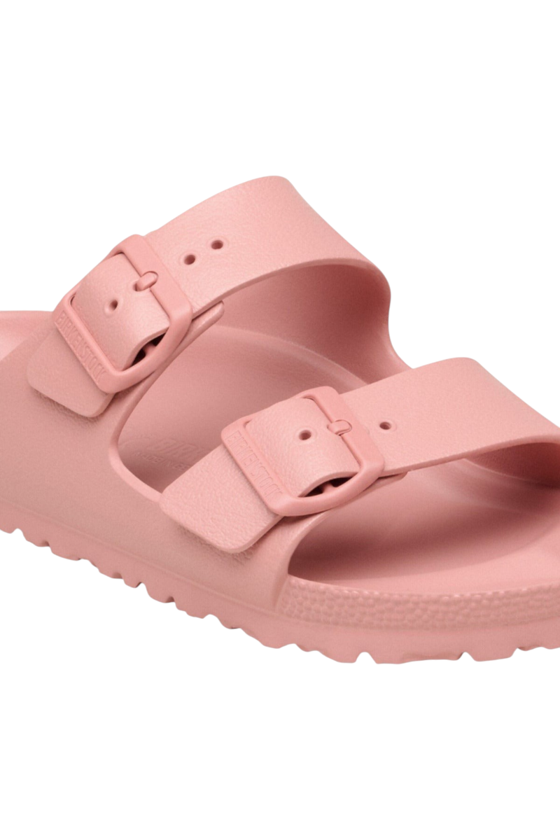 Sporline Birkenstock Arizona Eva pembe kadın terlik, çift tokalı hafif ve suya dayanıklı tasarım