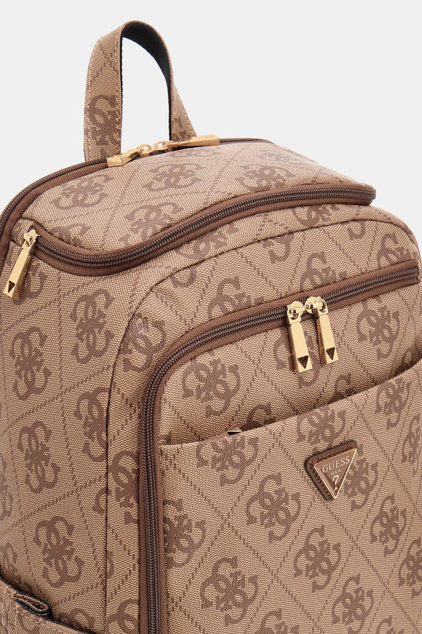 GUESS KADIN BERTA U-ZIP BACKPACK TWOB8688033 - Kahverengi