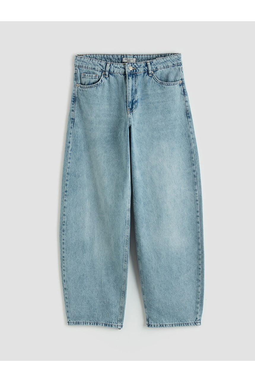 LCW KADIN S6NO25C8 PNT,ALEXA-LOOSE - Açık Çivit Mavisi