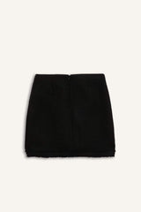 Defacto Kadın Woven Skirt D2870AX - Siyah