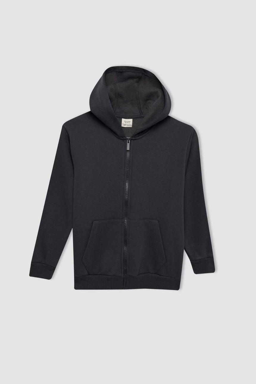 Defacto Çocuk Cardigan X7382A6 - Antrasit