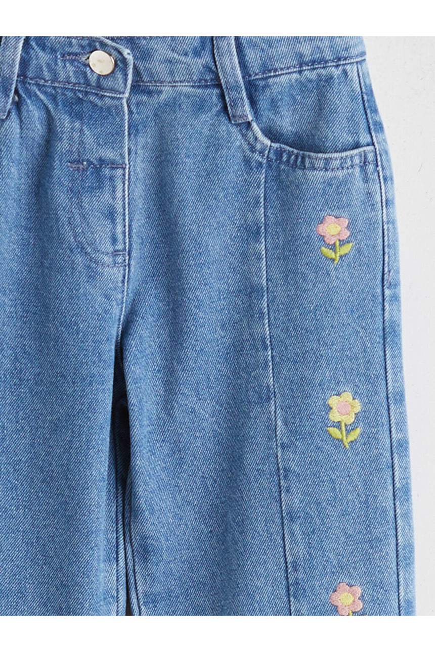 LC Waikiki Çocuk Jean Pantolon W5MJ14D1 - İndigo Mavi