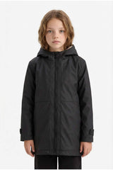 Defacto Çocuk Raincoat C5229A8 - Siyah