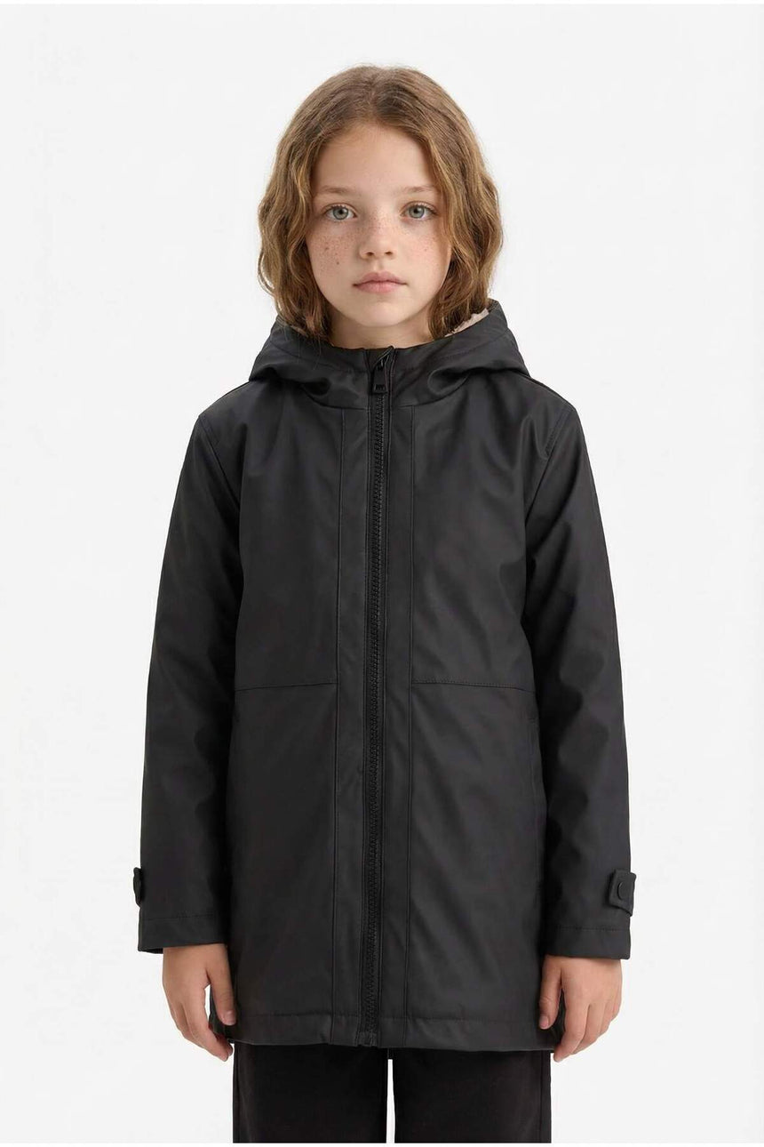 Defacto Çocuk Raincoat C5229A8 - Siyah