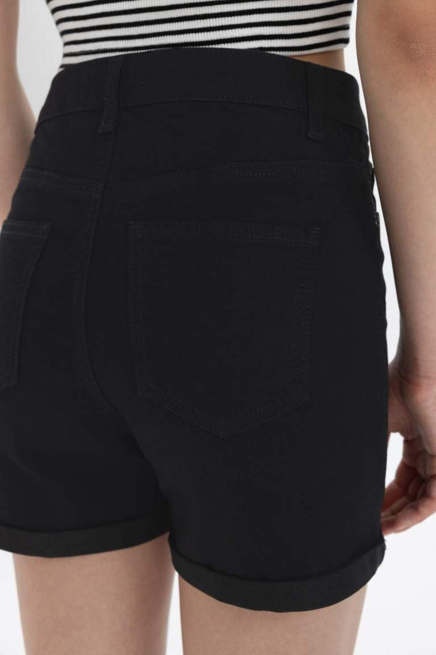 Defacto Kadın Short A1959Ax - Siyah