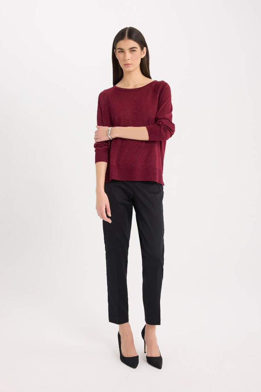 Defacto Kadın Trousers J8743Az - Siyah
