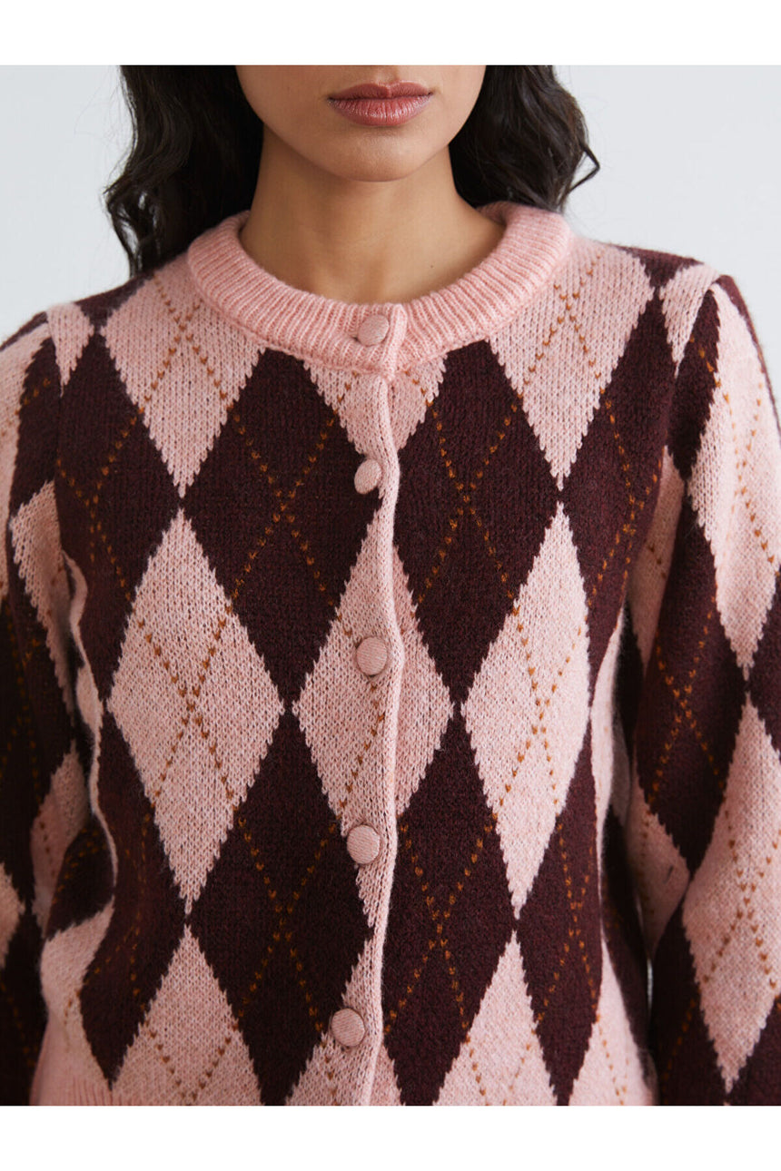 LC Waikiki Kadın Hırka W5K924B8 - Pembe