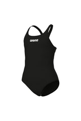Arena Team Swim Pro Solid Kız Çocuk Yüzücü Mayosu 004762550 - Siyah