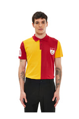 Galatasaray Metin Oktay Polo T-Shirt E88083 - Sarı/Kırmızı
