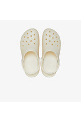 Crocs Platform Glitter Clogw 207241 Unisex Terlik - Kırık Beyaz
