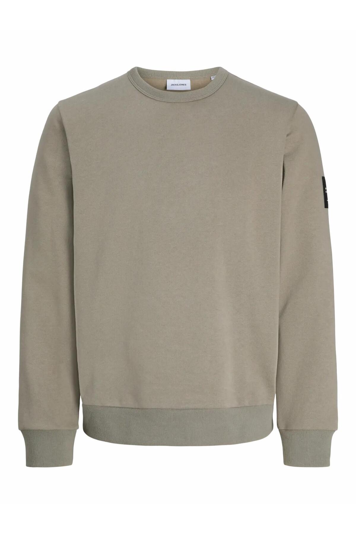 Jack & Jones Cleveland Erkek Sweatshirt 12298440 - Haki Yeşil