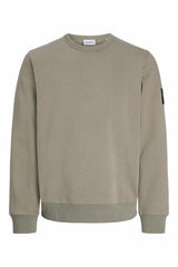 Jack & Jones Cleveland Erkek Sweatshirt 12298440 - Haki Yeşil